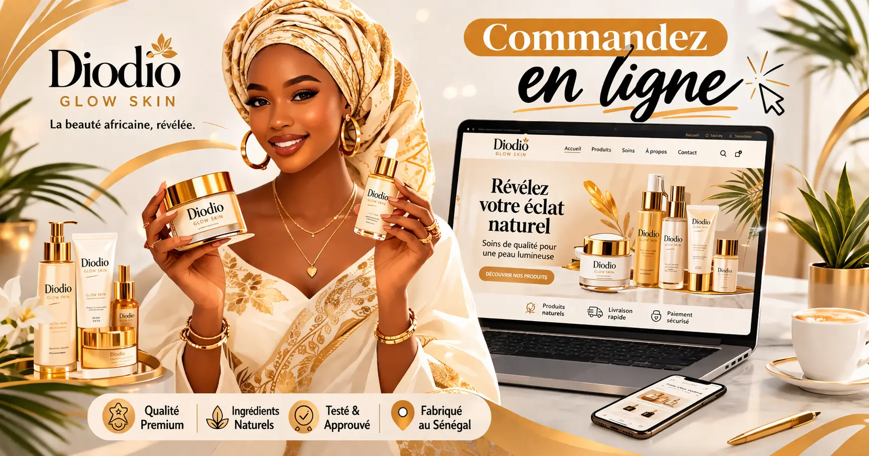 Diodio Glow Skin site officiel maisondiodioglowskin.com produits