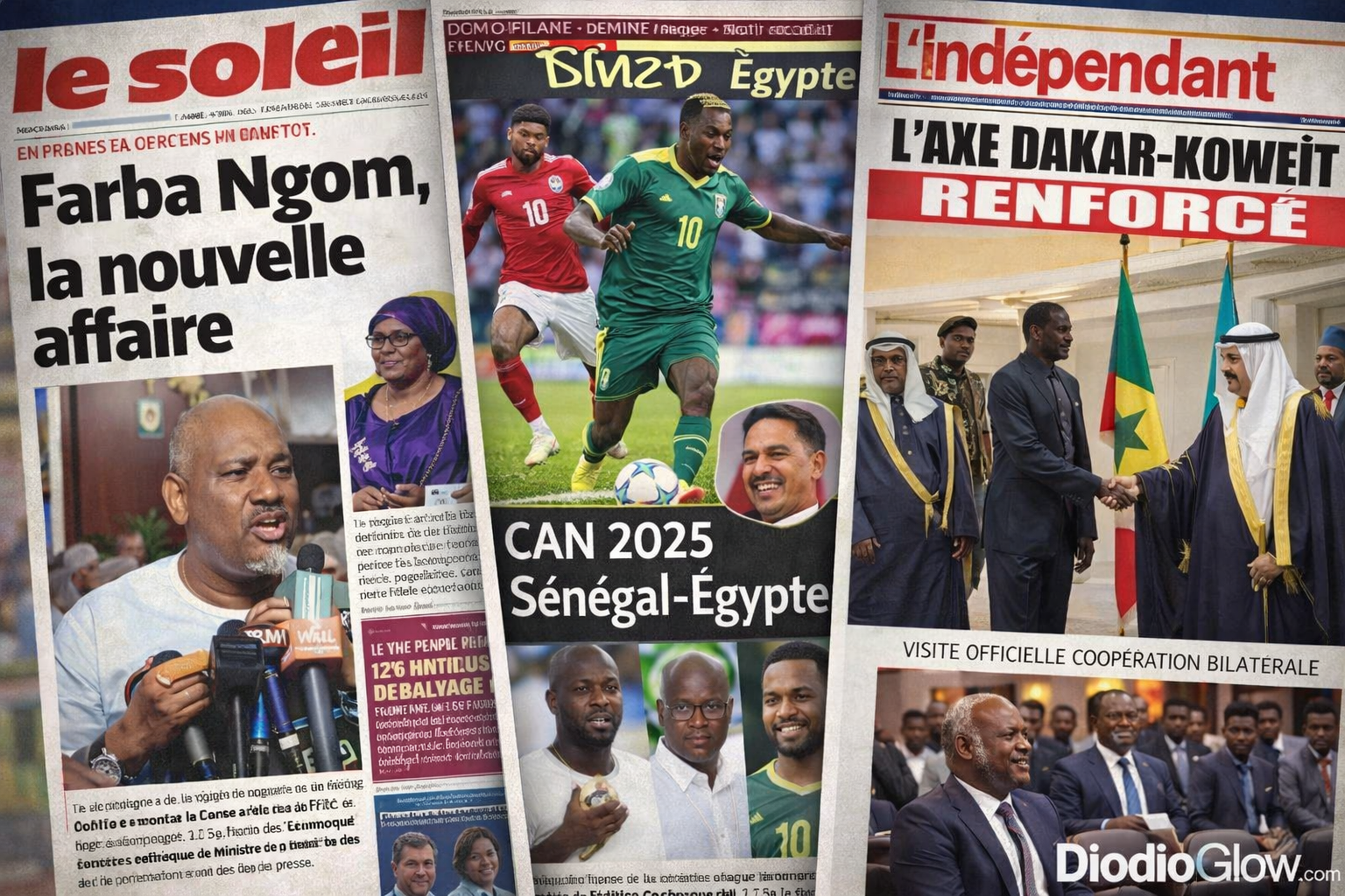 Affaire Farba Ngom, CAN 2025 et diplomatie : le Sénégal sous tension ce mercredi