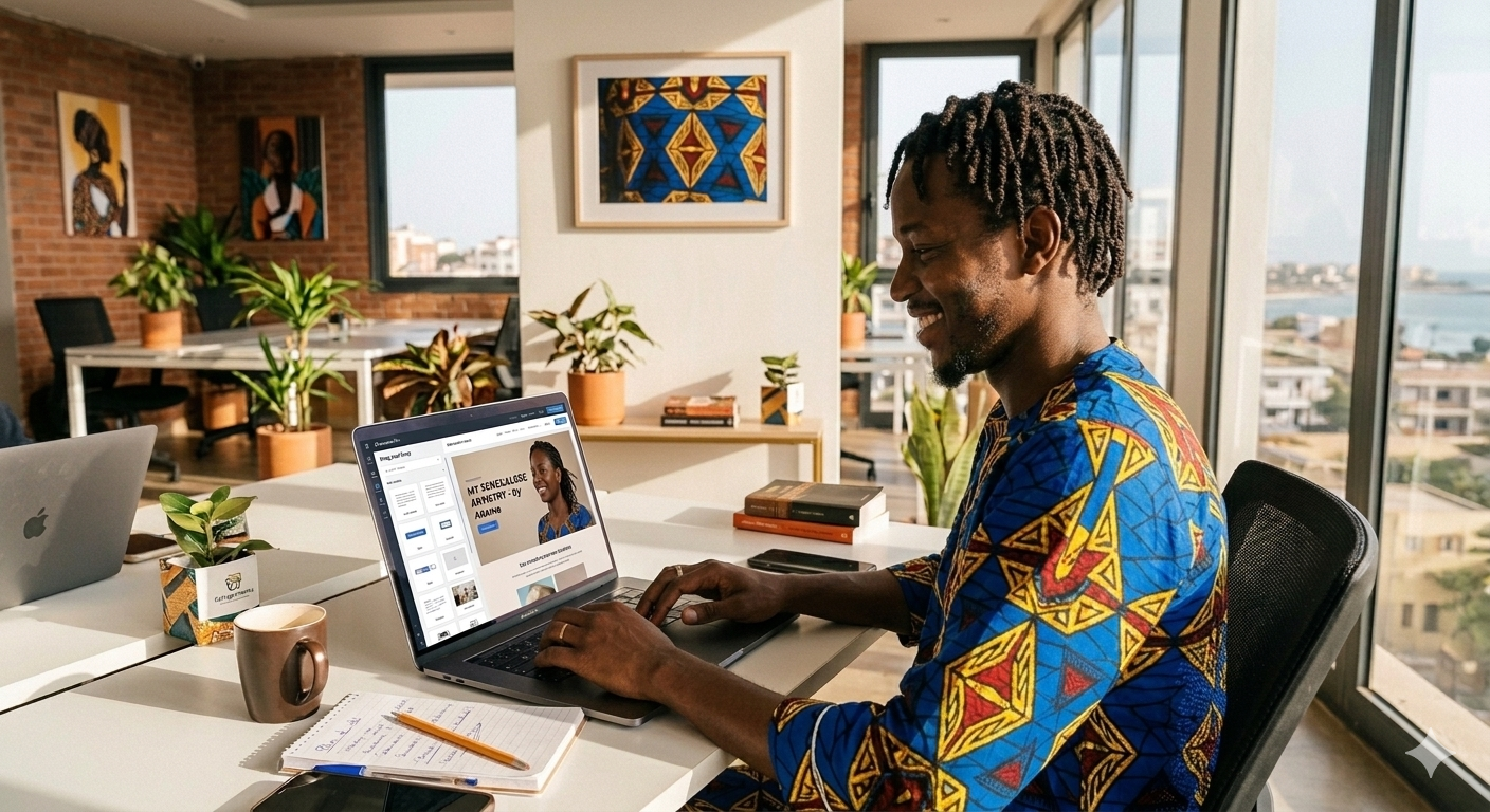 Créer un Site Web au Sénégal : Guide Débutant Sans Coder