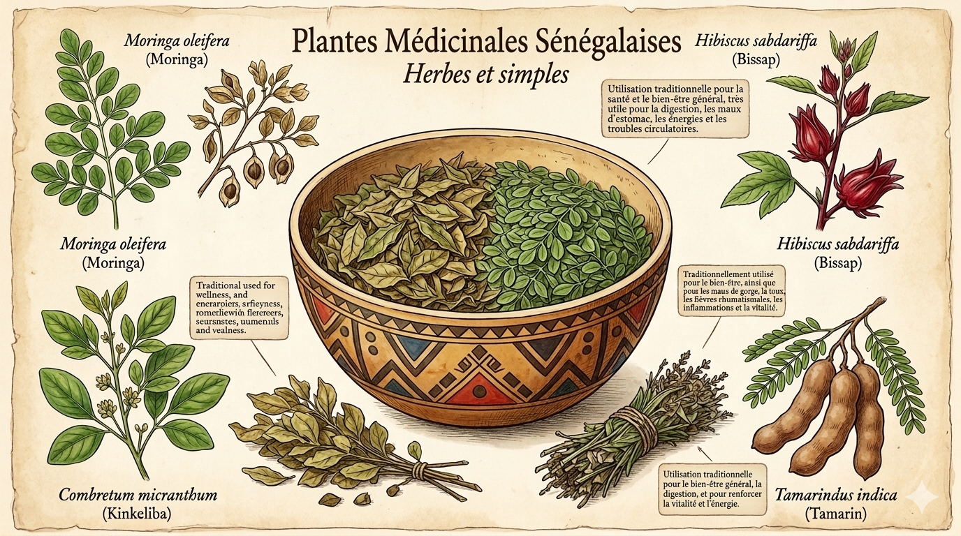 Les Meilleures Plantes Médicinales Sénégalaises et Leurs Bienfaits