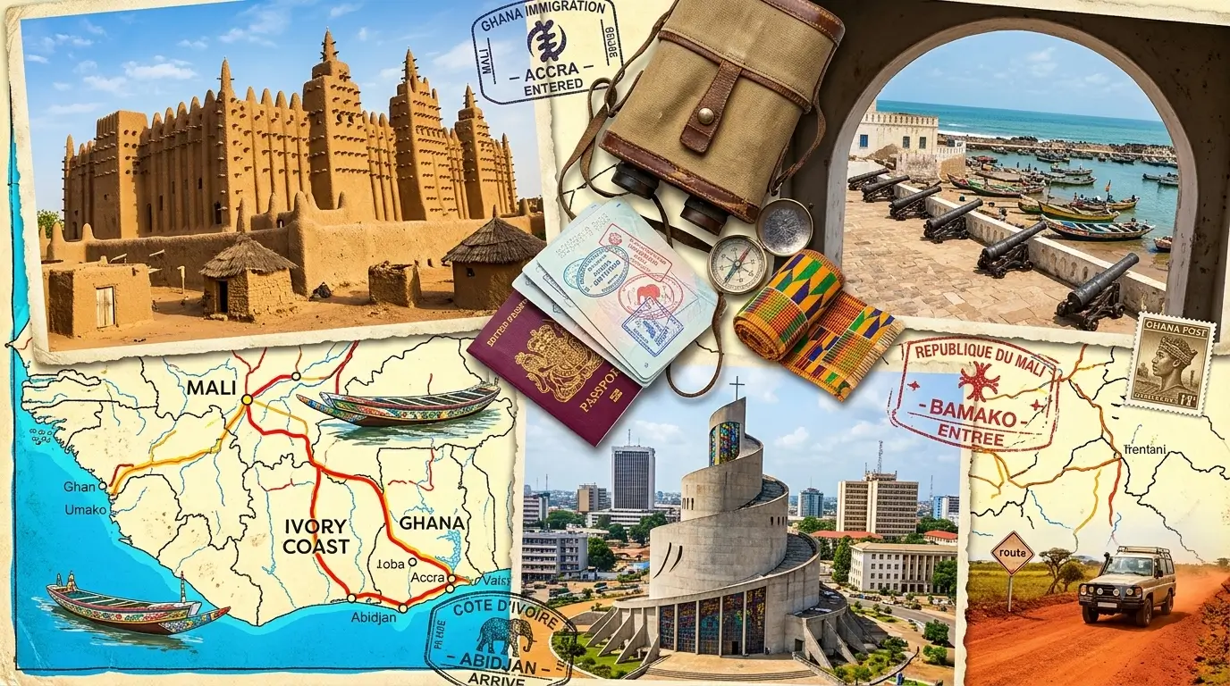 Voyager en Afrique de l'Ouest Sans Visa : Guide CEDEAO 2026