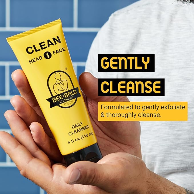 Bee Bald CLEAN Daily Head & Face Cleanser
