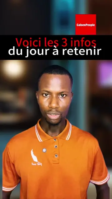 Voici les 3 infos du 12/10 à retenir  #pourtoi #foryou #viral #galsenpeople #galsen_tiktok