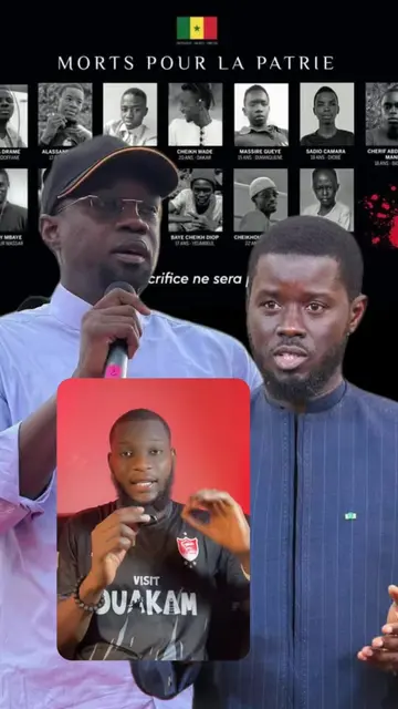 Choc des ambitions ou pas, le projet triomphera ! La journée des martyrs sera célèbré le 28 Novembre au grand Théâtre, ce sera l’occasion d’envoyer un message au monde entier #OusmaneSonko #DiomayeFaye #Journéedesmartyrs #sonkomooydiomaye #ActualiteSenegal