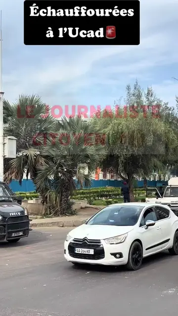 le campus Cheikh Anta Diop de Dakar est depuis 2 jours le théâtre de vive tension opposant étudiants et forces de l’ordre. Les étudiants en Master réclament le versement de leurs allocations dues depuis des mois.  #tiktoksenegal🇸🇳 #senegalaise_tik_tok🇸🇳pourtoichallenge #senegal #information #pourtoi