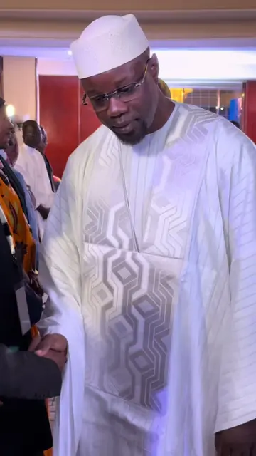 Première sortie de Ousmane SONKO après son congé à la 76em réunion du comité des ministres de l’Asecna #OusmaneSonko #Asecna #OmarAfrica #ActualiteSenegal