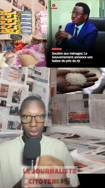 Ce mardi 2 décembre 2025, à l’Assemblée nationale, le ministre de l’Industrie et du Commerce, Serigne Gueye Diop a annoncé la baisse prochaine du prix du riz. Source(le Soleil) #tiktoksenegal🇸🇳 #senegalaise_tik_tok🇸🇳pourtoichallenge #senegal #pourtoi #information