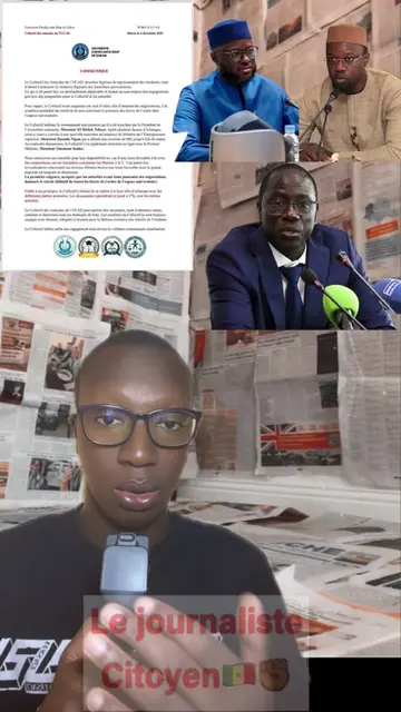 Communiqué du collectif des amiles de l’UCAD:  Le Collectif des Amicales de l'UCAD, structure légitime de représentation des étudiants, tient d'abord à dénoncer la violation flagrante des franchises universitaires. Ce qui s'est passé hier est profondément déplorable et traduit un non-respect des engagements pris lors des pourparlers entre le Collectif et les autorités. Pour rappel, le Collectif avait suspendu son mot d'ordre afin d'entamer des négociations, à la condition préalable du retrait de la note autorisant la présence des forces de l'ordre dans l'espace universitaire. Le Collectif informe la communauté universitaire qu'il a été reçu hier par le Président de l'Assemblée nationale, Monsieur El Malick Ndiaye. Après plusieurs heures d'échanges, celui-ci nous a conviés à une nouvelle rencontre en présence du Ministre de l'Enseignement supérieur, Monsieur Daouda Ngom qui a débuté aux environs de 00h jusqu'à 02h du matin. Au cours des discussions, le Collectif s'est également entretenu en ligne avec le Premier Ministre, Monsieur Ousmane Sonko. Nous remercions ces autorités pour leur disponibilité en vue d'une issue favorable à la crise. Des propositions ont été formulées concernant les Masters 1 et 2. Une partie des revendications concernant ces niveaux d'études trouve une issue favorable mais la grande majorité est toujours en discussion. La première exigence, acceptée par les autorités avant toute poursuite des négociations, demeure le retrait définitif de toutes les forces de l'ordre de l'espace universitaire. Fidèle à ses principes, le Collectif a décidé de se replier à la base afin d'échanger avec les différentes parties prenantes. Les discussions reprendront ce jeudi à 17h, avec les mêmes autorités. Le Collectif des Amicales de l'UCAD peut parfois être incompris, mais il demeure serein, cohérent et déterminé dans ses stratégies de lutte. Les membres du Collectif se sont toujours engagés avec fermeté, intégrité et loyauté pour la défense exclusive des intérêts de l'étudiant. Le Collectif réitère enfin son engagement total envers la vaillante communauté estudiantine. #tiktoksenegal🇸🇳 #senegalaise_tik_tok🇸🇳pourtoichallenge #senegal #pourtoi #pourtoi