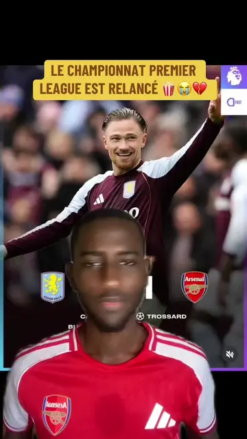 Les gunners perdent 3 points face à Aston Villa #astonvilla #arsenal #PremierLeague #footballtiktok #fyp