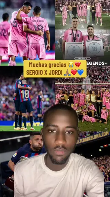 JORDI Alba et Sergio Busquets prennent leur retraite #alba #busquets #barcelona #legend #goats