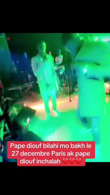 Pape diouf bilahi mo bakh le 27 decembre Paris ak pape diouf inchalah ❤️❤️❤️ #viralditiktok #adamo #pourtoi