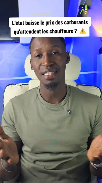 L'état baisse les prix du carburants par contre qu'attendent les chauffeurs pour diminuer le prix du transport ?  ⚠️