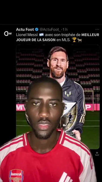 Messi a encore été élu meilleur joueur de la saison en MLS #messi #MLS #intermiami #goat #pourtoi