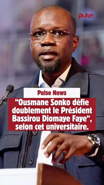 Les déclarations qui suivent s’inscrivent dans le cadre d’une analyse sur un dossier judiciaire dans lequel Mimi Touré pourrait être emmenée à figurer. ⬇️  D'après le professeur Demba Guèye, enseignant-chercheur à l’université Cheikh Anta Diop de Dakar (Ucad),  l’éventuelle procédure judiciaire contre Mimi Touré est un acte de défiance posé par le Premier ministre dans le cadre d’une bataille politique contre le président de la République.  Il détaille : «Ousmane Sonko défie doublement le Président Bassirou Diomaye Faye. Il le défie dans ses prérogatives constitutionnelles mais également dans le cadre de ses choix politiques. Il vient d’engager une autre bataille contre la décision du Président Bassirou Diomaye Faye de nommer Aminata Touré à la tête de la coalition ‘’Diomaye président’’». #pulsenewsreels #SinformerSurTikTok