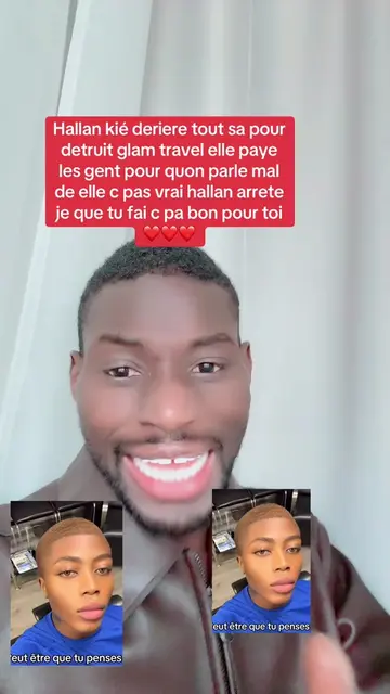 Hallan kié deriere tout sa pour detruit glam travel elle paye les gent pour quon parle mal de elle c pas vrai hallan arrete je que tu fai c pa bon pour toi ❤️❤️❤️ #viralditiktok #adamo #pourtoi