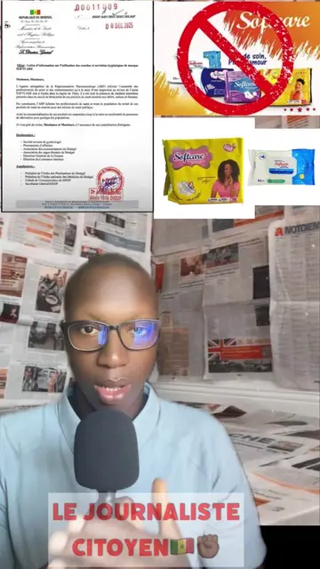 L'Agence sénégalaise de la Réglementation Pharmaceutique (ARP) informe l'ensemble des professionnels de santé et des consommateurs qu'à la suite d'une inspection au niveau de l'usine SOFTCARE sise a Sindia dans la région de Thiès, il a été noté la présence de matières premières périmées dans le circuit de fabrication de ces produits de santé destinés aux bébés, enfants et femmes. Par conséquent, l'ARP informe les professionnels de santé et toute la population du retrait de ces produits de santé du marché pour des raisons de santé publique. Ainsi la commercialisation de ces produits est suspendue jusqu'à la mise en conformité du processus de fabrication pour protéger les populations. #tiktoksenegal🇸🇳 #senegalaise_tik_tok🇸🇳pourtoichallenge #senegal #pourtoi #information