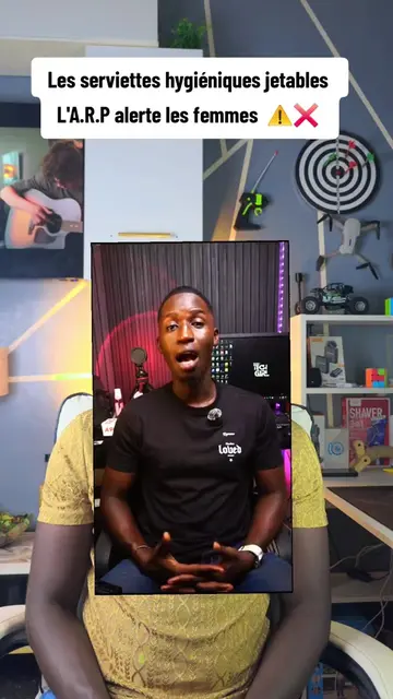 L'Agence Sénégalaise de Réglementation Pharmaceutique alerte sur les serviettes hygiéniques jetables d'une société ..