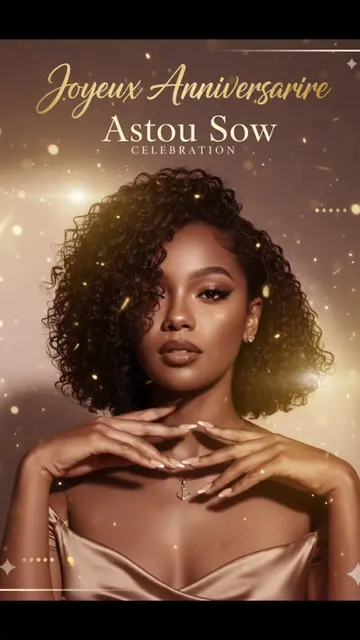 1-Ouvrez Gemini 2-Importer votre photo  3-Collez le prompt  PROMPT : Transforme cette photo en une affiche d'anniversaire professionnelle et ultra réaliste. Garde parfaitement le vrai visage et les détails du sujet. Améliore la qualité de l'image, la netteté et l'éclairage du visage. Crée un fond élégant et esthétique, style studio professionnel, avec une lumière douce, un eff : propre, luxe, sobre, sans trop charger. Respecte la couleur de peau et les traits du visage. Pas de changements esthétiques non demandés. Donne une qualité très haute résolution, style poster imprimable. Rends l'ambiance globale chaleureuse, festive et élégante. et bokeh ou un dégradé moderne. Ajoute des reflets subtils pour donner un effet premium. Ajoute une mise en page digne d'un graphiste : - Typographie moderne, élégante et lisible - Texte principal : « Joyeux Anniversaire » (ou "Happy Birthday" si besoin) - En dessous, écris le prénom de la personne (TON PRENOM) - Ajoute un texte secondaire discret : "Celebration" ou "Special Day"  - Ajoute des éléments graphiques doux : lueurs dorées, traits lumineux, particules brillantes, ou motifs minimalistes. Inspire-toi du style des affiches VIP sénégalaises : propre, luxe, sobre, sans trop charger. Respecte la couleur de peau et les traits du visage. Pas de changements esthétiques non demandés. Donne une qualité très haute résolution, style poster imprimable. Rends l'ambiance globale chaleureuse, festive et élégante. #astuce #gemini #fypツ