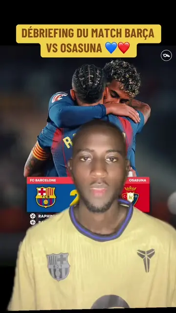 Le Barcelone s’impose 2-0 face à Osasuna #barcelona #laliga #pourtoi #fyp #viscabarca🔴🔵
