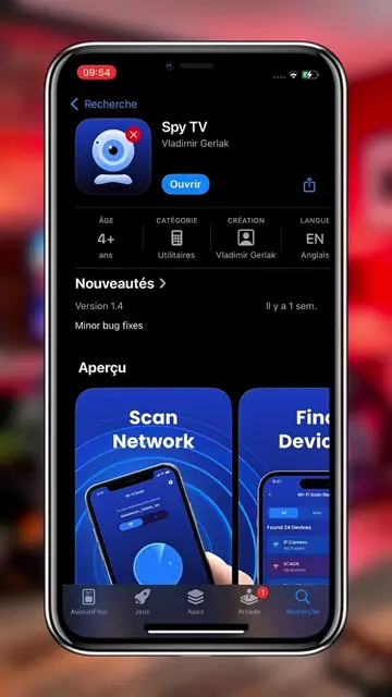 Voici une application qui permet de savoir si on est espionné ou pas.  #spy #astuce #tips #tipsandtricks #heynasser