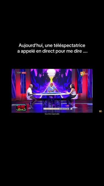 Aujourd’hui, une téléspectatrice a appelé en direct pour me dire que c’est grâce à moi qu’elle a appris à avoir confiance en elle. 🥹❤️ Ce genre de témoignage me rappelle que, parfois, sans même le savoir, on peut avoir un impact positif dans la vie de quelqu’un. Merci pour ces mots qui m’ont profondément touchée. 🤍 #rackyaidara #emissiontv #2stv