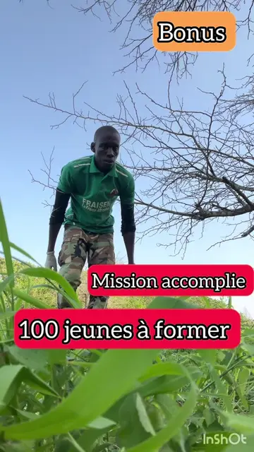 Nous venons de clôturer à ce jour la formation des 500 agripreneurs. Cependant vu la forte demande j’ai pris l’engagement de former 100 jeunes de plus avant la clôture définitive des séries de formation de cette année. Grâce a des partenaires comme DIASPAGRO et l’ancien international sénégalais Dame Ndoye nous avons encore revu à la baisse le coût de la formation à 50 000Fcfa. Avec 50 000Fcfa : -vous êtes logés et nourris pour une semaine, -vous bénéficiez d’un accompagnement de FRAISEN et de l’ADEPME, -vous bénéficiez d’une formation intense d’une semaine, -etc Pour vous inscrire contactez le 778036565.  La formation des 100 jeunes débutent en septembre 2026.
